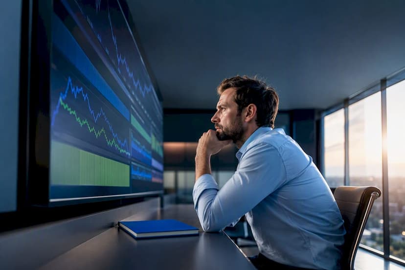 Analyst comparing cyclical and defensive sector data